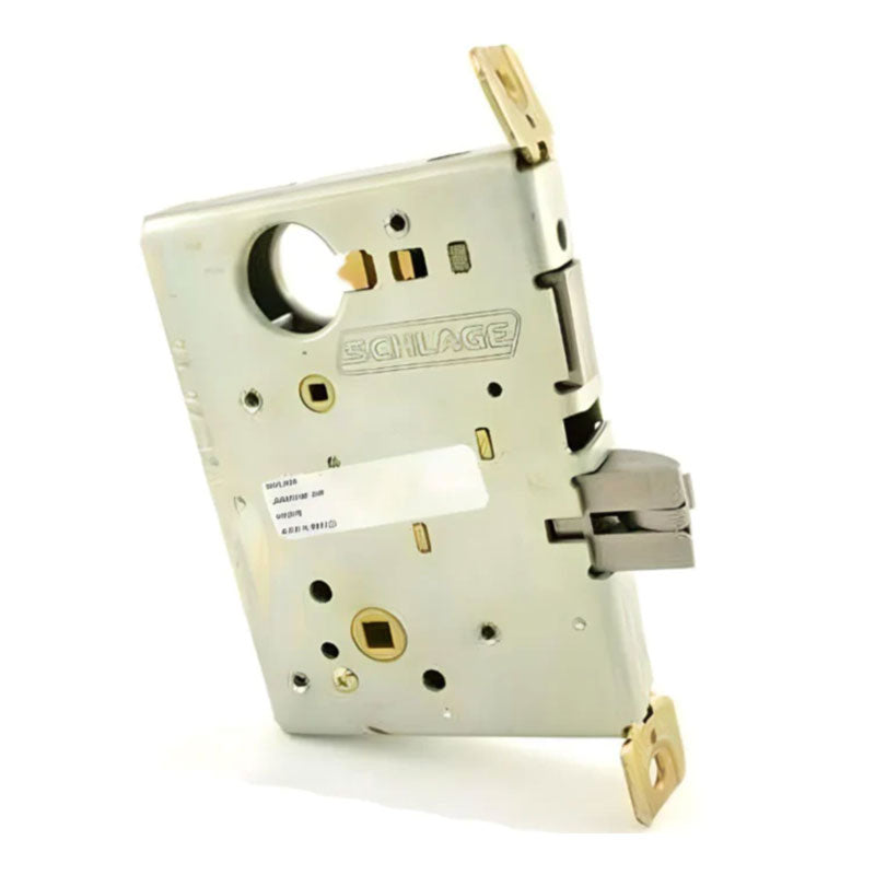 Schlage Satin Chrome 07a Entrance Mortise Lock With Deadbolt