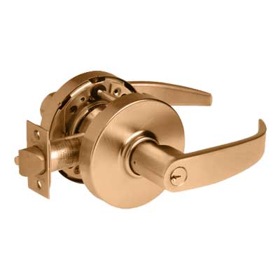 Sargent 10XG04-LP Cylindrical Storeroom Function Lever Lockset, LA Key
