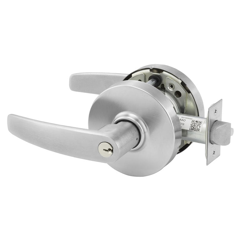 Sargent 10XG17-LB-US26D Cylindrical Utility, Asylum, Institutional Function Lever Lockset