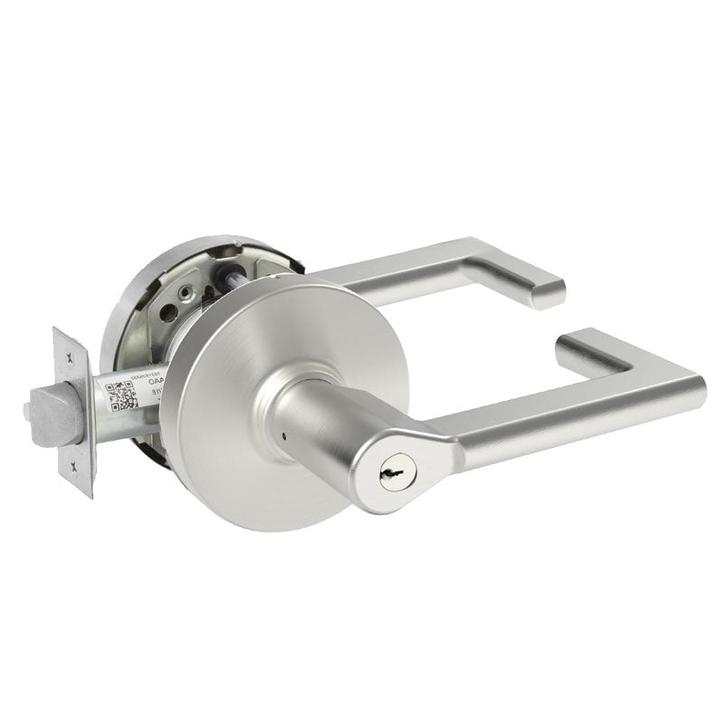 Sargent 10XG17-LND-US26D  Cylindrical Utility, Asylum, Institutional Function Lever Lockset