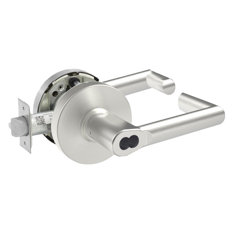 Sargent 70-10XG17-LMW-US26D  Cylindrical Utility, Asylum, Institutional Function Lever Lockset