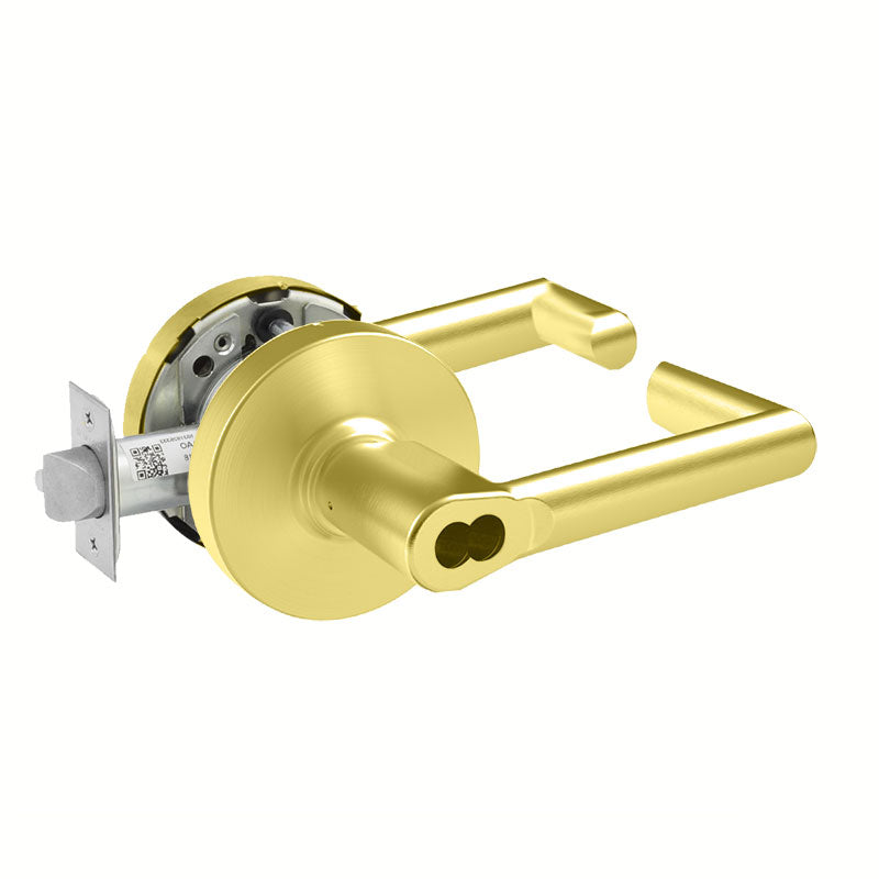 Sargent 70-10XG17-LMW-US4 Cylindrical Utility, Asylum, Institutional Function Lever Lockset