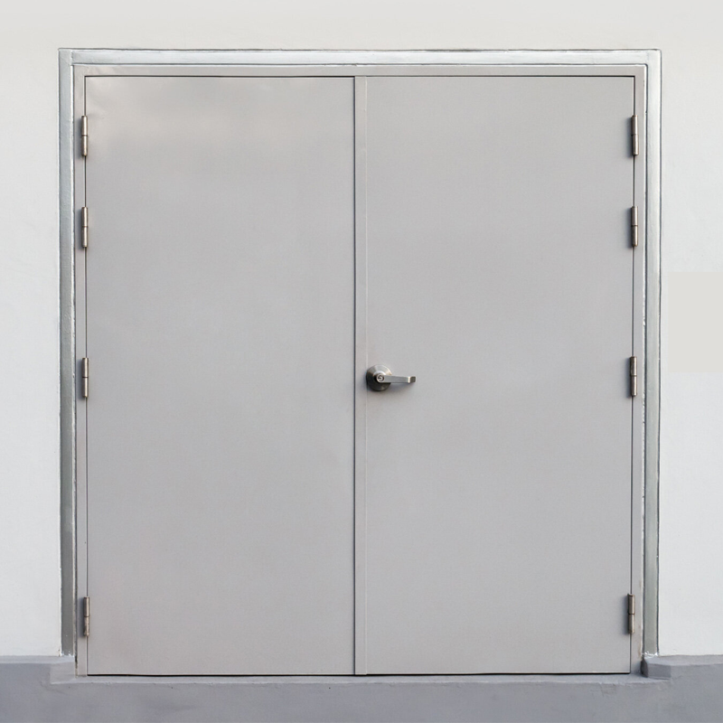 Blast Resistant Steel Doors Double