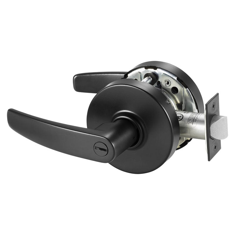 Sargent 10XU65-LB Cylindrical Lever Lockset, Privacy/Bathroom Function