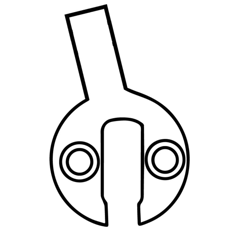 アダムスページ Sargent 13-0512 Mortise Cylinder Cam, For Adams Rite 1850