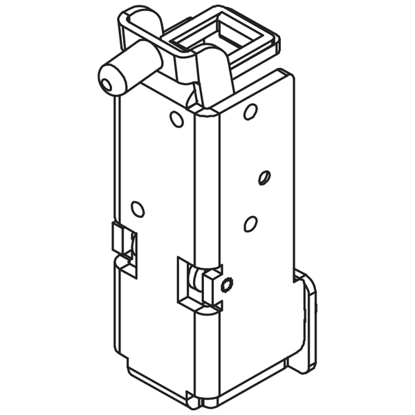 Sargent 68-5376 Concealed Vertical Rod Top Case Assembly for 8600 Series Devices