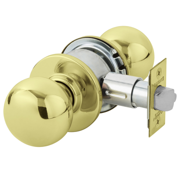 Sargent 6U15 Medium-Duty Cylindrical Knob Lock - Passage Function, O R