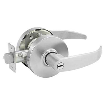 Sargent 28-7U65-LP Bathroom Privacy Cylindrical Lever Lock, L Rose, P