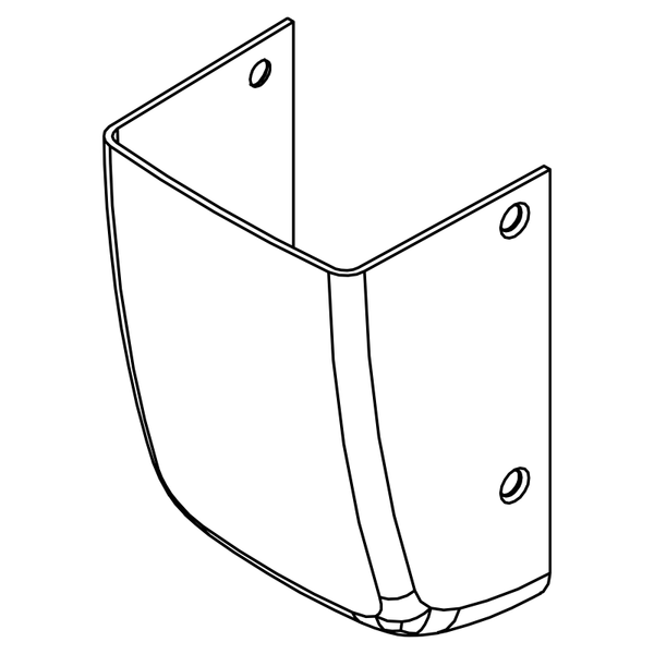 Sargent 97-0392 32 Top cover for Fire Rated 12 8700 Series Surface Vertical Rod Exit Devices