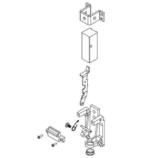 Sargent 97-2003 Fire Rated 12 Top case Assembly for 9700 Series Surface Vertical Rod Exit Devices