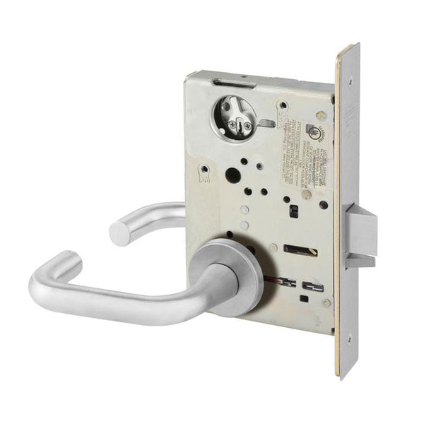 Sargent LC-8204-LNJ-US26D Storeroom or Closet Mortise Lock