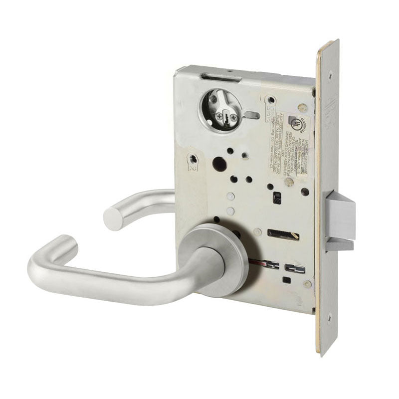 Sargent LC-8204-LNJ Storeroom or Closet Mortise Lock, J - Lever, LN -