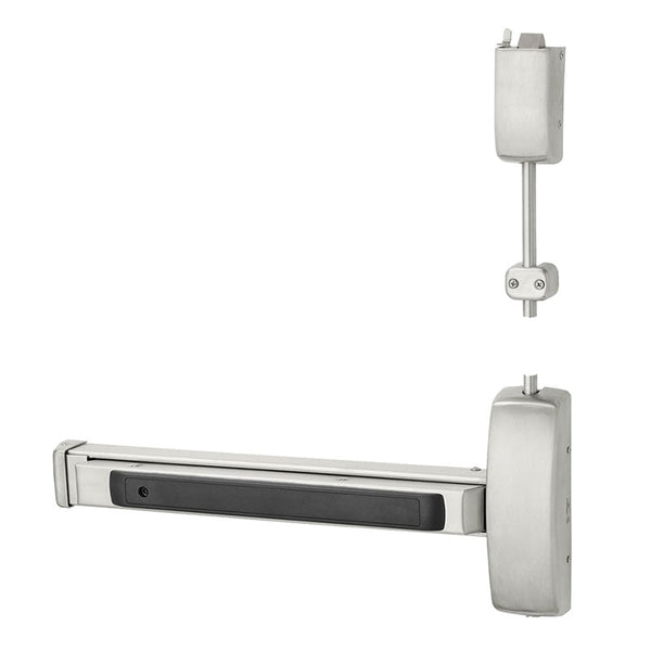 Sargent NB-8710-E-96-US32D Surface Vertical Rod Exit Device