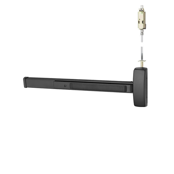 Sargent NB-WD8610J-BSP Concealed Vertical Rod Exit Device