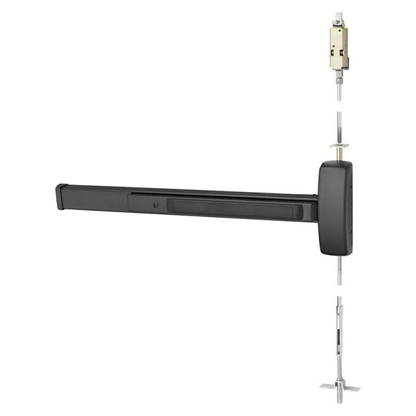 Sargent WD8610G-BSP Concealed Vertical Rod Exit Device