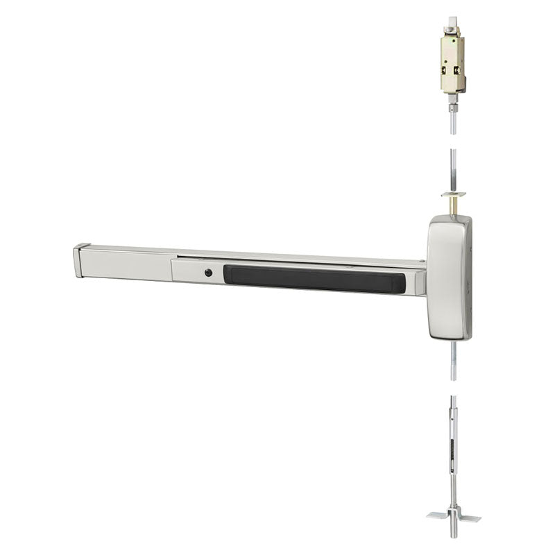 Sargent WD8610J-US32D Concealed Vertical Rod Exit Device