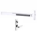 Sargent 12-8513-G-ETB Fire Rated Rim Exit Device, Narrow Stile Bar, Key lock Or Unlocks Lever, For 43"-48" Dr Width