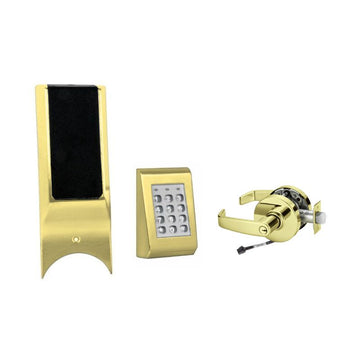Sargent KP-10XG77-LL-LA-KD Cylindrical Keypad Lock, With Key Override,