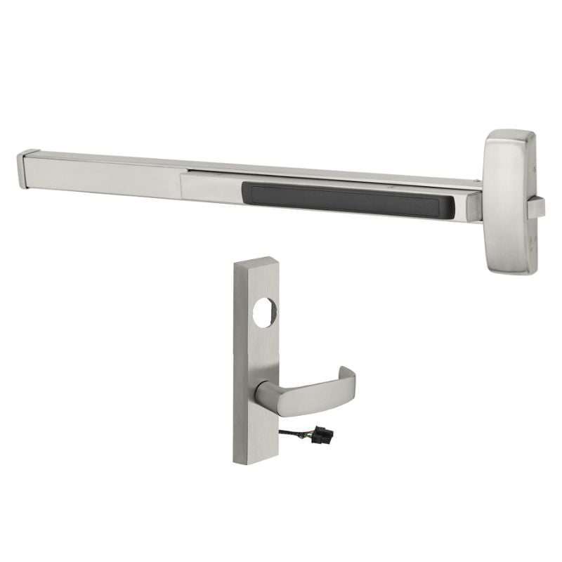 Sargent 12-8876-F-ETL-12V Fire Rated Rim Exit Device, For 33-36 Inch Door, With 76 Electrified ET Trim