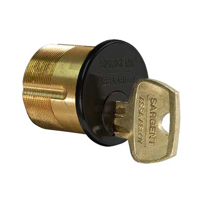 Sargent Mortise Cylinders - Multiple Keyways & Finishes