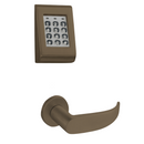Sargent KP-8278-LNP Keypad Mortise Lock, Entry Key Override, No Deadbolt, Less Cylinder, Field Reversible