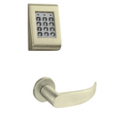 Sargent KP-8278-LNP Keypad Mortise Lock, Entry Key Override, No Deadbolt, Less Cylinder, Field Reversible