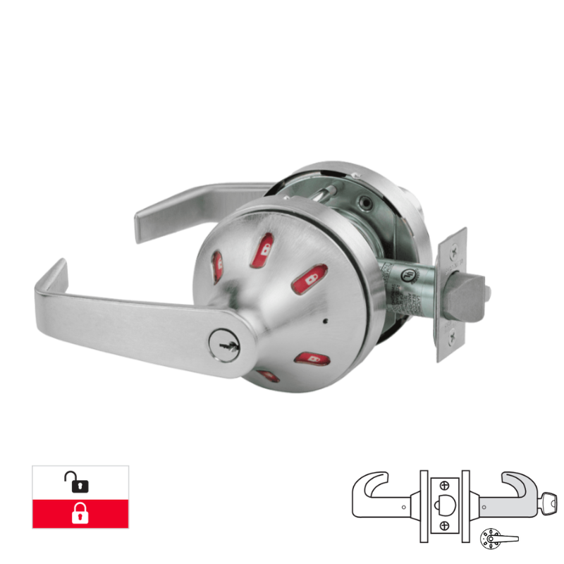 Sargent V60-10XG37-VSLL-US26D-LAKD