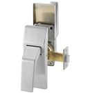 Sargent 24-115-US26D Hospital Latches for Push-Pull Doors, 2-3/4" Backset, No Push/Pull Label, Satin Chrome