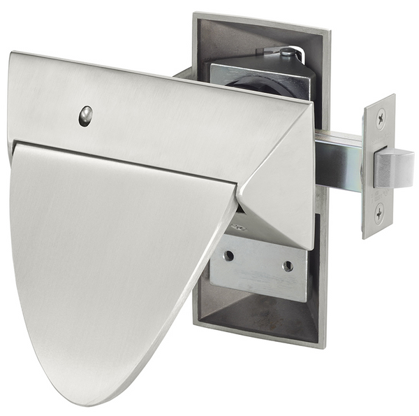 Sargent 24-HPU15-ALP-32D Ligature Resistant HP Series Push/Pull Passage Lock, 2-3/4" Backset, No Push/Pull Label