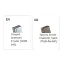 Sargent 351EHTD Finishes