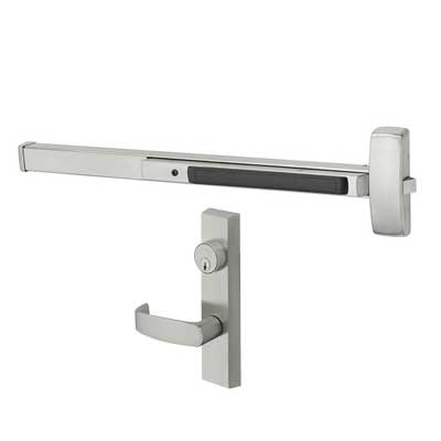 Sargent 55-12-8804-F-ETL Fire Rated Rim Exit Device, 55 Request-to-Exit, 33"-36" Dr Widths, ETL Trim