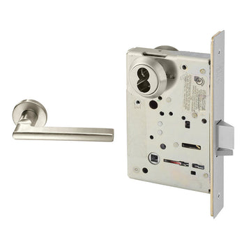 Sargent 70-8204-LNMD-US26D Storeroom or Closet Mortise Lock, LN Rose,