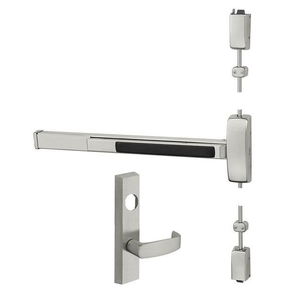 Sargent 56-60-8706G-ETL-84 Surface Vertical Rod Exit Device, Storeroom Function, Electric Latch Retraction, With LFIC Prep LC ETL Trim