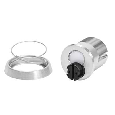 Sargent 7034 SFIC Rim Cylinder Housing, Small Format Interchangeable Core Housing, Less Core