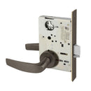 Sargent 8265-LNB-US10B Privacy Bedroom Bath Mortise Lock