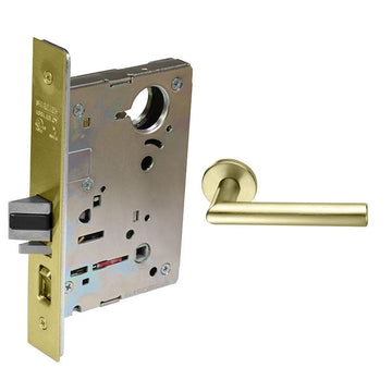 Sargent 8265-LNMI Mortise Lock, Privacy Bedroom or Bath Function, Fiel