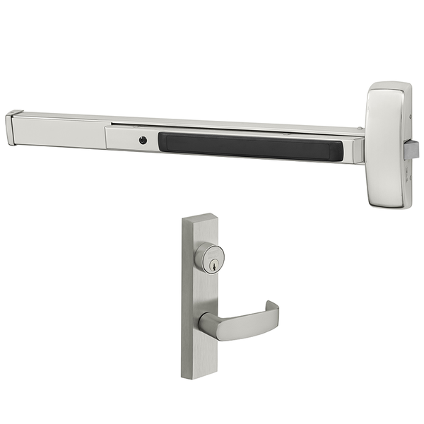 その他 Mr.GATE Sargent 56-12-8813-G-ETL Fire Rated Rim Exit Device, (56) Electric Lat