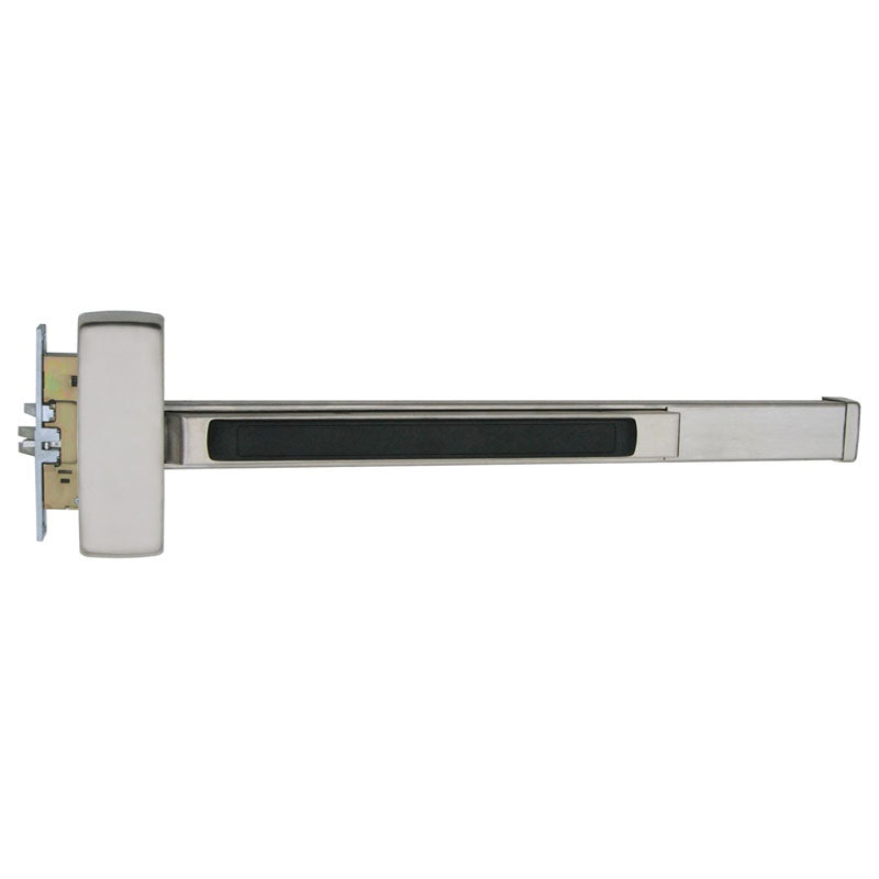 Sargent 12-8904F-US32D Mortise Exit Bar, Wide Stile Pushpad, Fire Rate