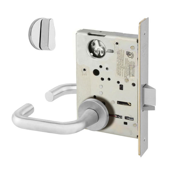 Sargent LB-8265-LNJ-US26D Privacy Bedroom/Bath Mortise Lock