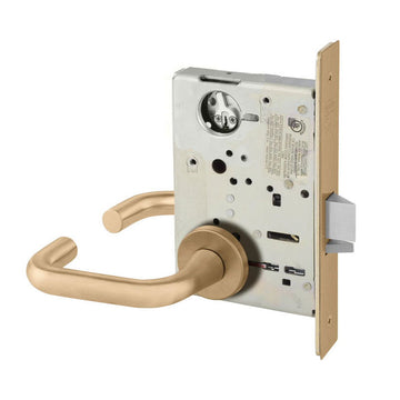 Sargent LC-8205-LNJ Office or Entry Mortise Lock, J - Lever, LN - Rose
