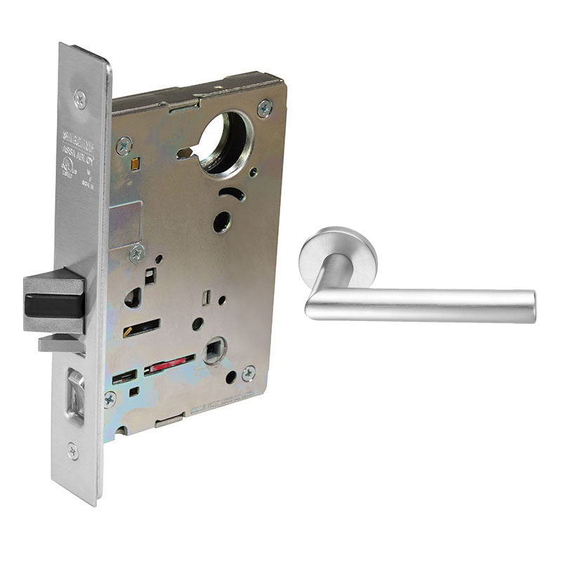 Sargent LC-8237-LNMI Mortise Lock, Classroom Function, Field Reversibl