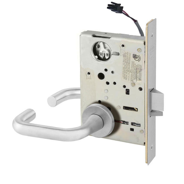Sargent RX-LC-8204-12V-LNJ-US26D Storeroom or Closet Mortise Lock