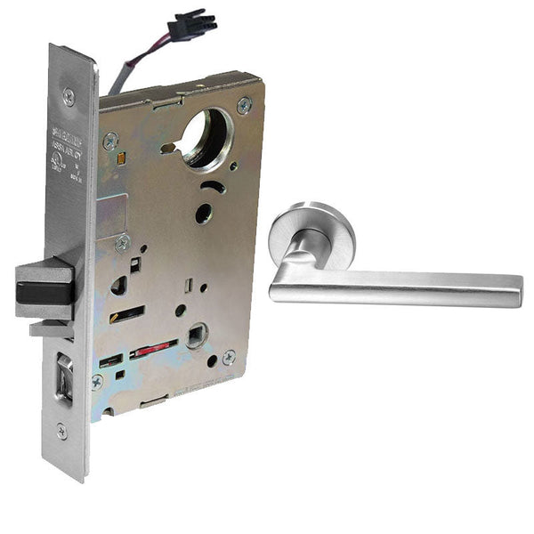 Sargent RX-LC-8204-12V-LNMD-US26D Storeroom 12V Electrified Mortise Lock