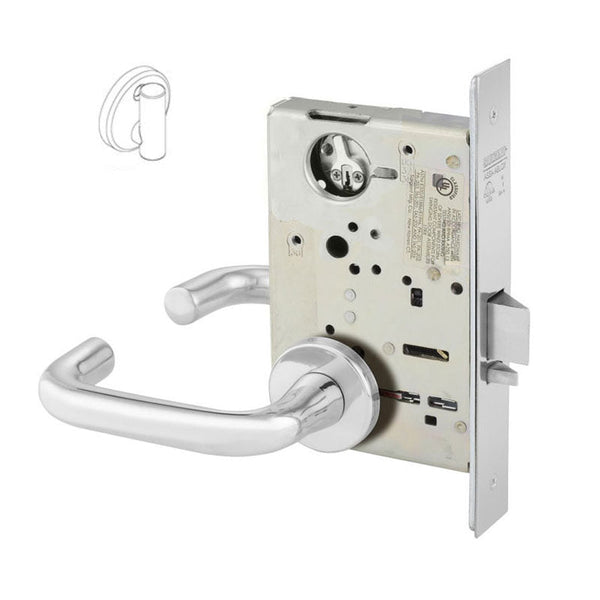 Sargent T3-8265-LNJ-US26 Privacy Bath/Bedroom Mortise Lock