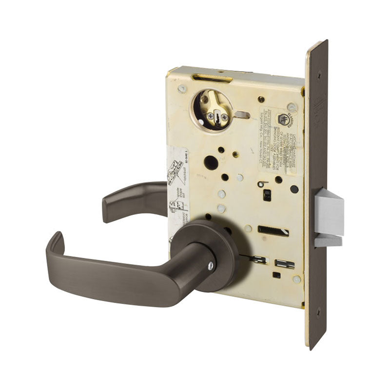  Sargent LC-8204-LNL-US10B Storeroom or Closet Mortise Lock