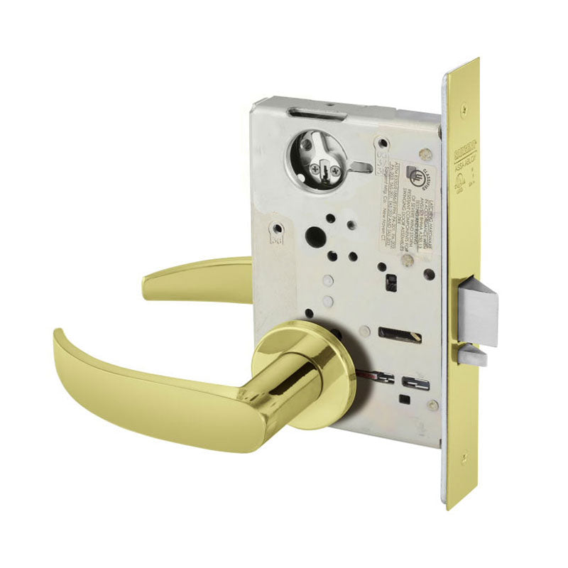 Sargent LC-8204-LNP-US3 Storeroom or Closet Mortise Lock