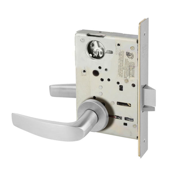 Sargent LC-8205-LNB Office or Entry Mortise Lock, B - Lever, LN - Rose