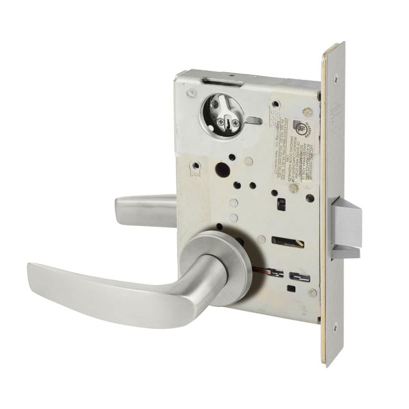 Sargent LC-8205-LNB Office or Entry Mortise Lock, B - Lever, LN - Rose