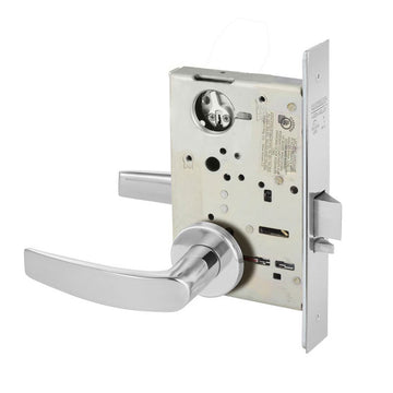 Sargent LC-8237-LNB Classroom Mortise Lock, B - Lever, LN - Rose, Fiel