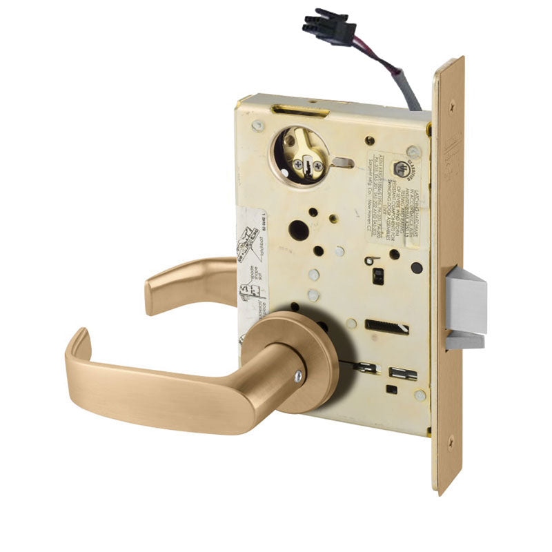 Sargent RX-LC-8205-12V-LNL Electrified Mortise Lock, Office or Entry Function, RX Switch, Less Cylinder